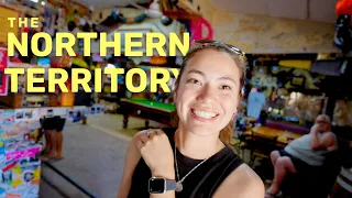 AUSTRALIA'S WEIRDEST TOWN (we've crossed into the NT)