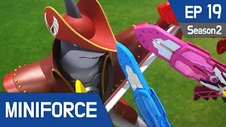 Miniforce Season2 EP19 Shaku, the Pirate King Pt  1 (English Ver)