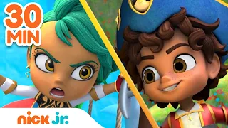 Santiago of the Seas vs. Bonnie Bones #2! | 30 Minute Compilation | Nick Jr.