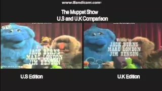 The Muppet Show - Ending with Paul Williams (US vs. UK Credit Comparison)