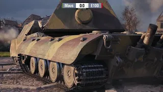 Maus vs E 100   Реванш   Танкомахач №97   от ARBUZNY и Necro Kugel World of Tan