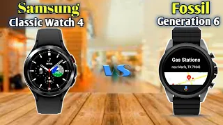 Samsung Watch 4 vs Fossil Generation 6 | Many Differences you need To Know