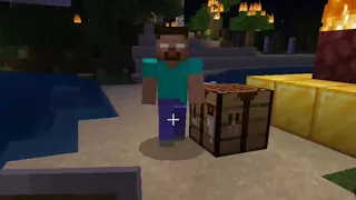 cum să-l invocați pe Herobrine pe minecraft de telefon și de pc😱😱😱