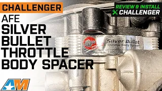 2008-2022 Challenger V8 AFE Silver Bullet Throttle Body Spacer Review & Install