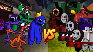 Friday Night Funkin' -  Rainbow Friends vs Thomas & Friends 2 (Friends To Your End)