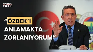 Fenerbahçe Başkanı Ali Koç'tan Mehmet Büyükekşi ve Dursun Özbek'e sert tepki!