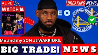 BOMB IN WARRIORS!  LEBRON JAMES GOODBYE LAKERS? it Finally happened and its  is confirmed? WARRIORS