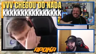 GAU E MCH PASSANDO MAL DE RIR COM O APOKA E SEU TECLADO (BÔNUS VELHOVAMP)