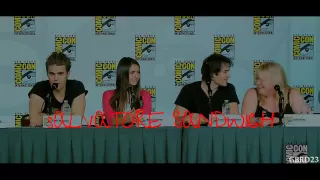 TVD | Hilarious moment at the Comic con 2012 panel & Paley Fest