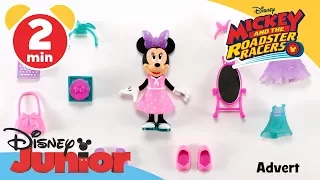 Disney Junior Unboxing | Minnie Dolls | Mickey and the Roadster Racers | Disney Junior UK #AD