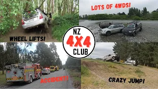 OFFROAD AT THE WAIMAK! Car Crash, Crazy Jump & Lifted Subaru!