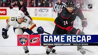 Panthers @ Hurricanes 3/14 | NHL Highlights 2024