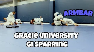 Blue Belt vs Gracie University Blue Belt | BJJ Rolling