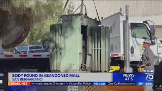 Body found in abandoned San Bernardino Mall