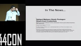 Inside .NET smart card operating system - Behrang Fouladi