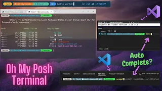 Oh My Posh Terminal Setup including Visual Studio and Visual Studio Code Setup