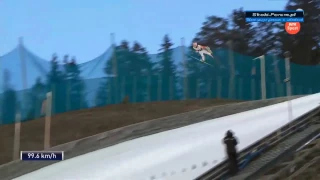 Ski Jumping New World Record   Stefan Kraft jumps 253 5 meters