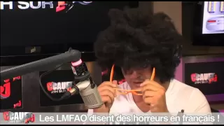 Les LMFAO disent des horreurs en français - C'Cauet sur NRJ