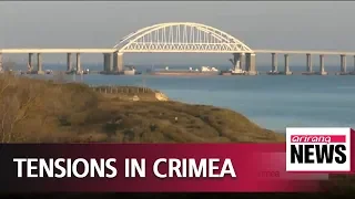 Russia opens fire on Ukrainian ships off coast of Crimea