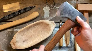 Bowl Carving Tools and Testing a Japanese Nata