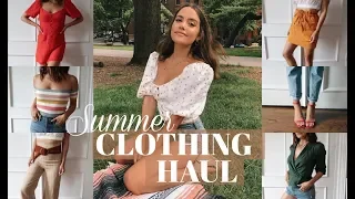 TRY ON SUMMER CLOTHING HAUL