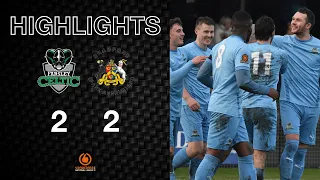 Highlights: Farsley Celtic 2-2 Bradford (Park Avenue)