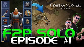 Kefir's NEWEST GAME!?! What does this MEAN for Frostborn? Craft of Survival F2P Solo Series Epi. 1!