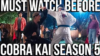 COBRA KAI Season 1-4 Recap | Must Watch Before Season 5 | Netflix Series Explained