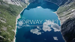 Drone 4K travel video - Norway 2023 (Deep house mix)