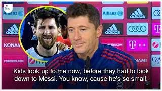 Lewandowski tells the story of his unbelievable fight with Messi after The Best ceremony