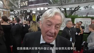 Paul Verhoeven 'Elle' Golden Globes Red Carpet Interview