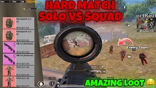 Metro Royale Hard Match And Amazing Loot Solo vs Squad Advanced Mode / PUBG METRO ROYALE CHAPTER 5