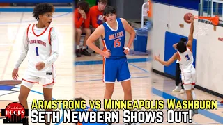 Robbinsdale Armstrong Tested By Baby Jokic And Minneapolis Washburn!