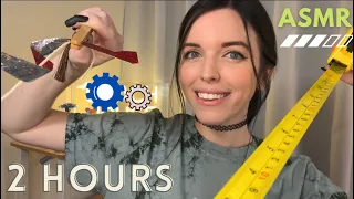 (ASMR) Measuring, Fixing You, Hotel Check-in, Nurse Scalp/Lice Check | 2 Hour Compilation