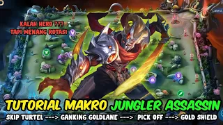 ROTASI MAKRO JUNGLER 2023 | Tutorial Hayabusa Meta Sekarang,Beserta Build Terbarunya!!!