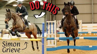 The perfect showjumping warmup with 5* eventer