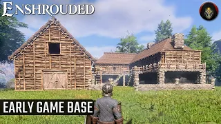 ENSHROUDED | Early Game Base + First Impressions.