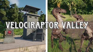 Velociraptor Valley | Jurassic World Evolution 2 | Tour