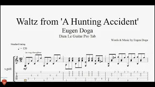 How to Play Waltz from 'A Hunting Accident' by Eugen Doga on Guitar - Easy Tabs Tutorial
