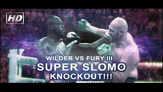 HD SUPER SLOMO DEONTAY WILDER VS FURY 3 - 11th ROUND KO!!!