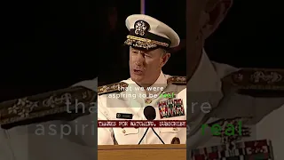 Make Your Bed - Admiral William McRaven Explains Why It Matters #motivation