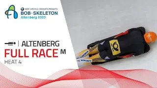 Altenberg | BMW IBSF World Championships 2020 - Men's Skeleton Heat 4 | IBSF Official