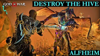 Destroy the hive - Give Me God of War New Game Plus