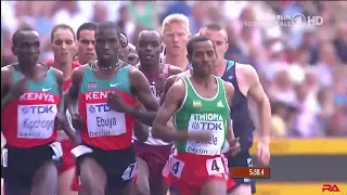 Mo Farah, Bekele, Kipchoge and Lagat at 5000m Berlin 2009 HD