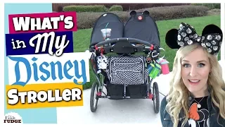 My Decked Out Disney Stroller || DISNEY HACKS & Organization