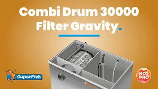 Superfish Koi Pro Combi Drum 30000 Filter | Gravity