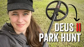 Metal Detecting a Small Community Park with the XP Deus II!