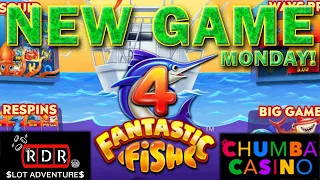 "4 Fantastic Fish: New Slot Game on Chumba Casino!"