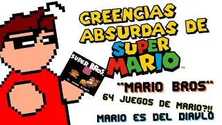 Creencias absurdas que muchos pensaron de Mario