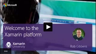 Module #1 - Welcome to Xamarin Platform